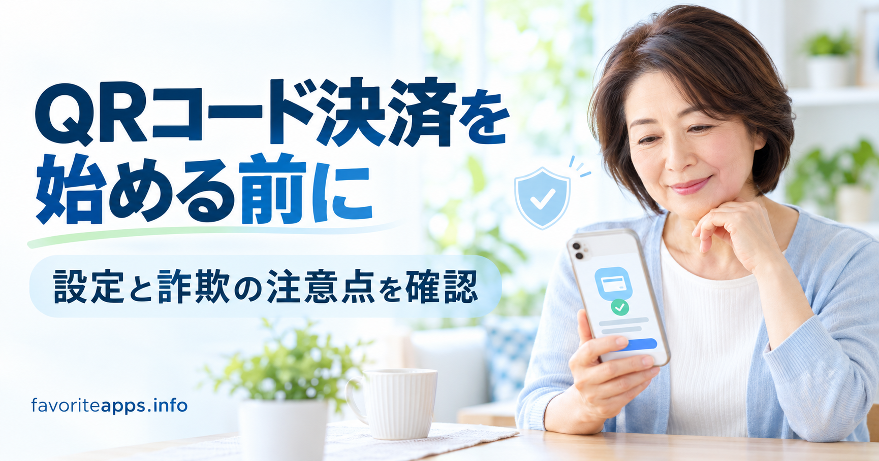 qrコード決済を始める前に